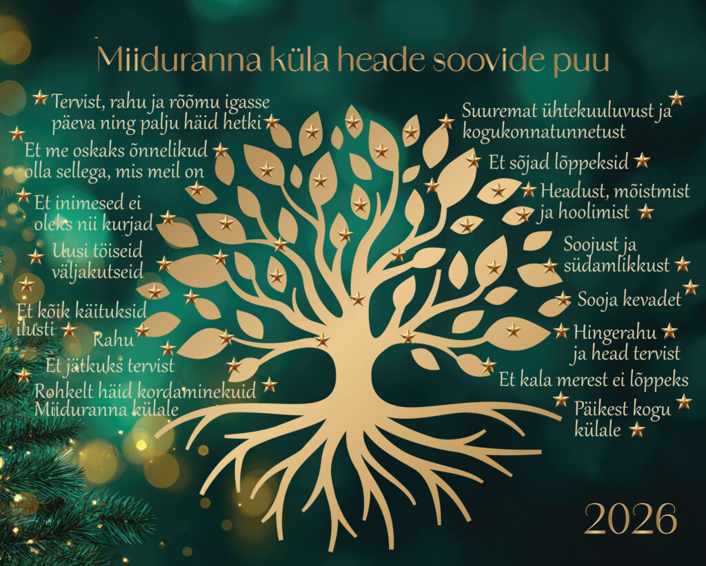 Miiduranna küla heade soovide puu 2026